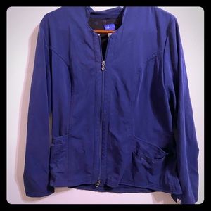 Signature Scrub Navy Jacket